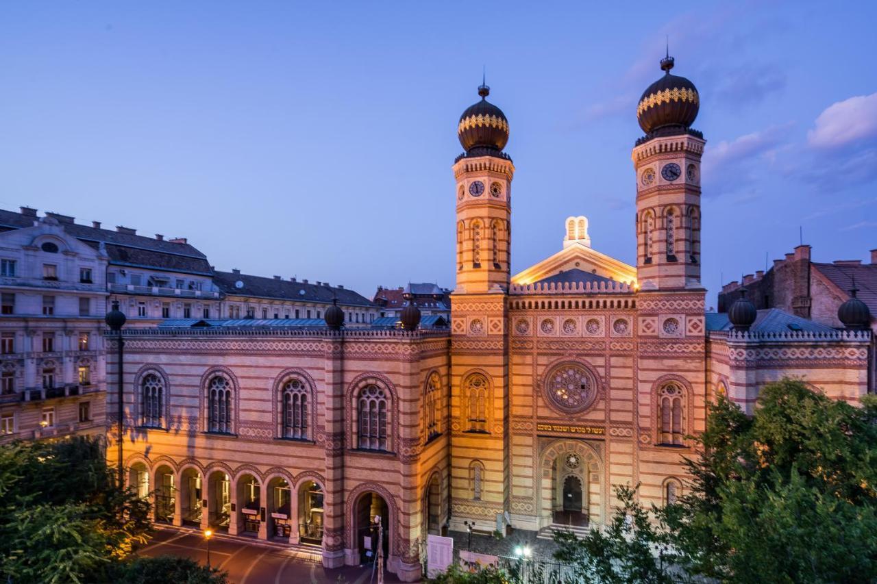 Breathless Panorama Synagogue Elegant Attic Free Parking Reservation Needed 부다페스트 외부 사진