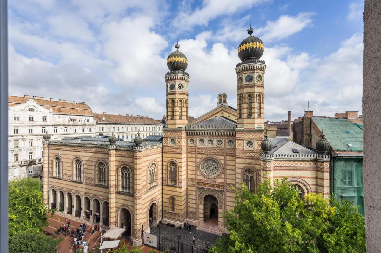 Breathless Panorama Synagogue Elegant Attic Free Parking Reservation Needed 부다페스트 외부 사진