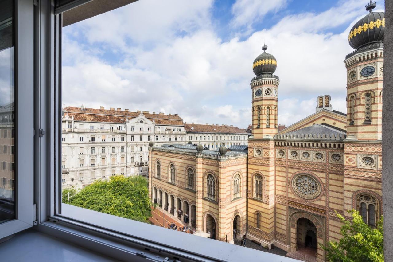 Breathless Panorama Synagogue Elegant Attic Free Parking Reservation Needed 부다페스트 외부 사진
