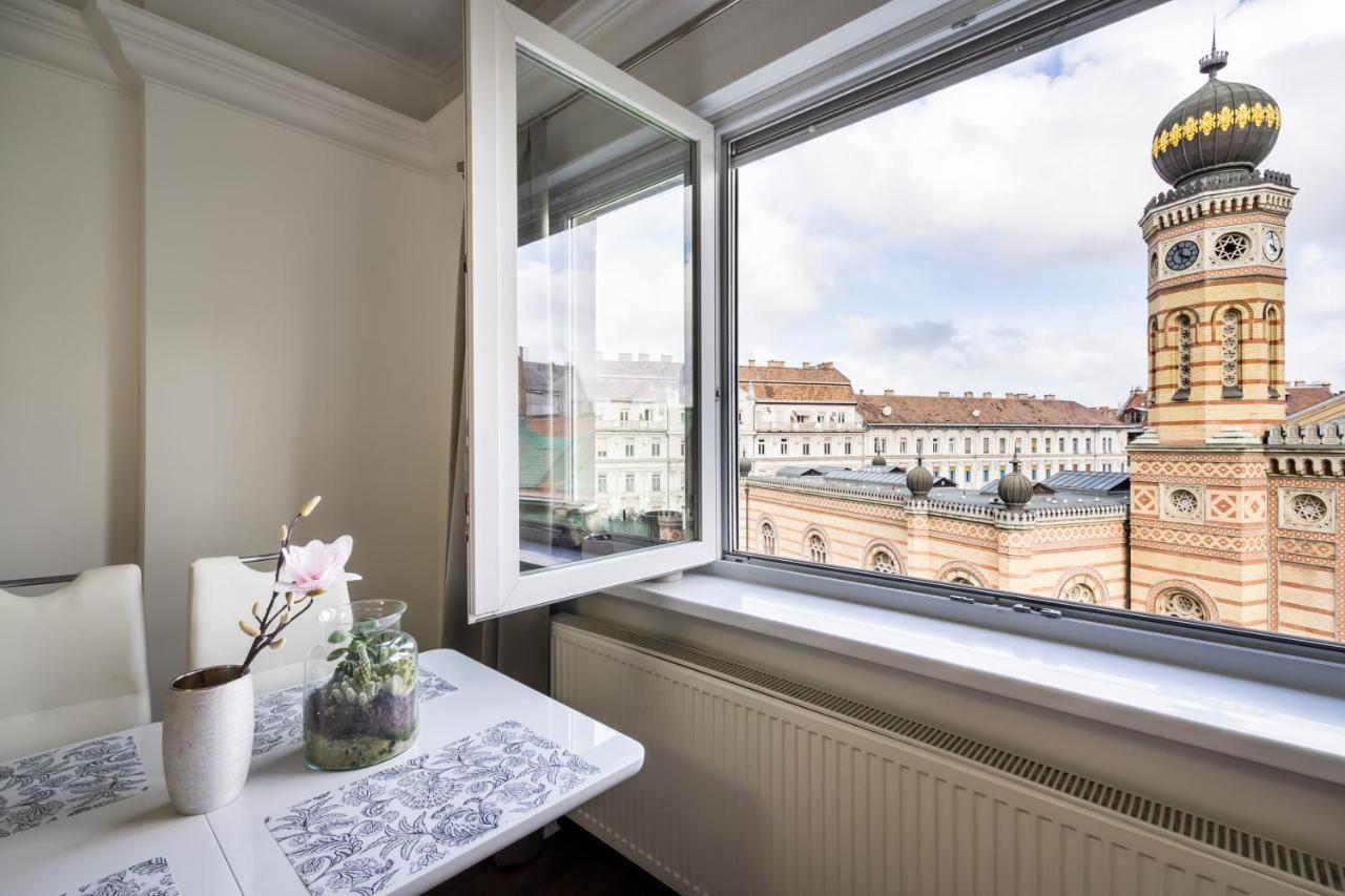 Breathless Panorama Synagogue Elegant Attic Free Parking Reservation Needed 부다페스트 외부 사진