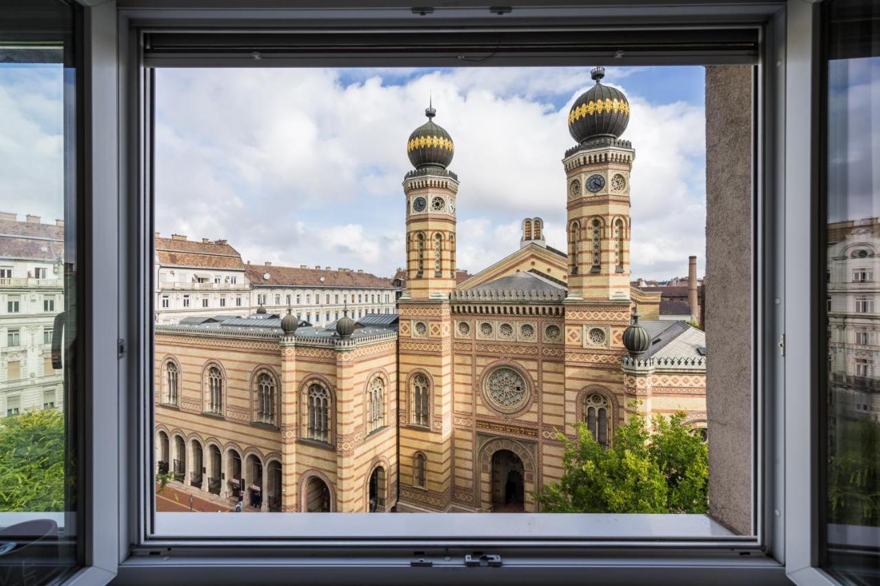 Breathless Panorama Synagogue Elegant Attic Free Parking Reservation Needed 부다페스트 외부 사진